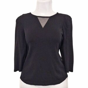 Forever 21 - Black 3 Quarter Sleeves Blouse